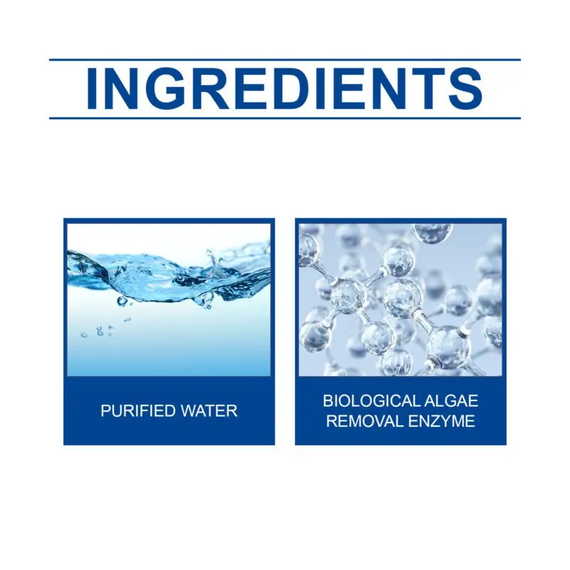 Yegbong Aquarium Water Clarifier: Stain & Sludge Remover, Algae Control for Clear Water - Image 5