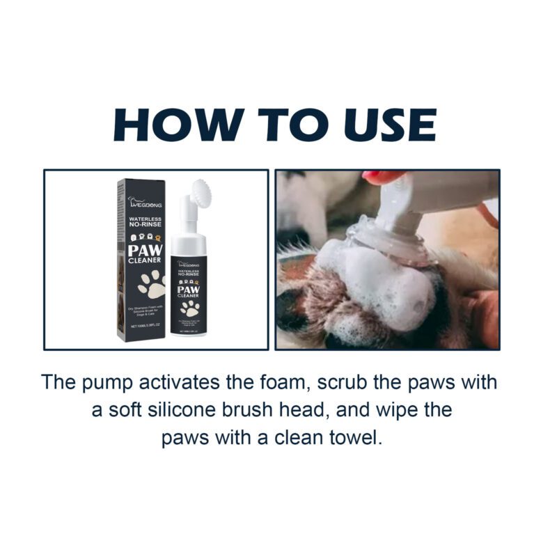 Yegbong Gentle Dog & Cat Paw Cleaner - Quick Mess-Free Cleaning After Walks - Image 6