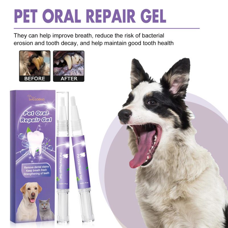 Yegbong Pet Oral Care Gel for Dogs & Cats - Cleans Teeth Stains, Freshens Breath, Supports Oral Hygiene (1pc) - Image 4