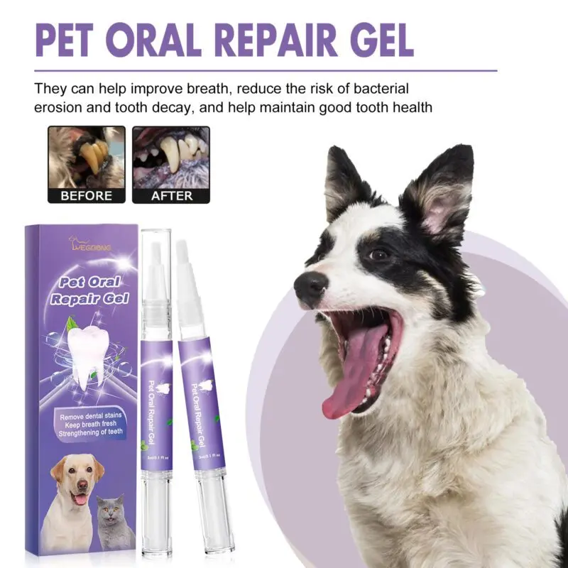 Yegbong Pet Oral Care Gel for Dogs & Cats - Cleans Teeth Stains, Freshens Breath, Supports Oral Hygiene (1pc) - Image 4