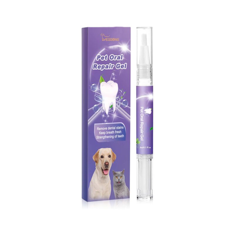 Yegbong Pet Oral Care Gel for Dogs & Cats - Cleans Teeth Stains, Freshens Breath, Supports Oral Hygiene (1pc)