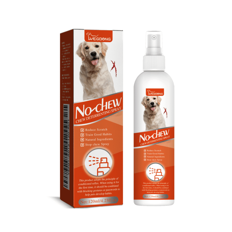 Yegbong Pet Anti-Chew and Scratch Spray - Training Aid for Dogs and Cats