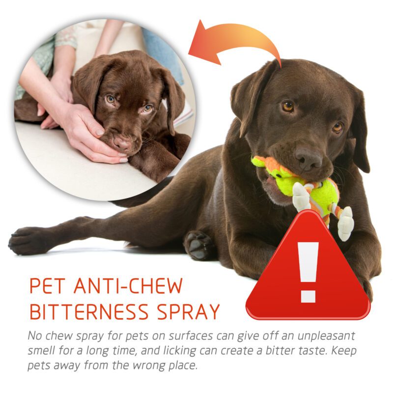 Yegbong Pet Anti-Chew and Scratch Spray - Training Aid for Dogs and Cats - Image 3