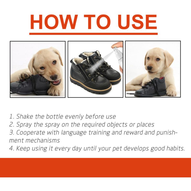 Yegbong Pet Anti-Chew and Scratch Spray - Training Aid for Dogs and Cats - Image 6