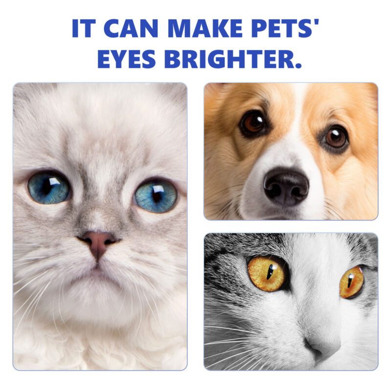 Yegbong Pet Eye Drops for Cats & Dogs: Gentle Eye Cleaner, Tear Stain Remover & Wash Solution - Image 3