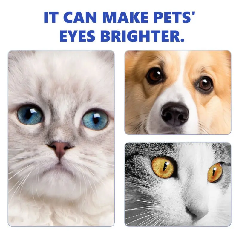 Yegbong Pet Eye Drops for Cats & Dogs: Gentle Eye Cleaner, Tear Stain Remover & Wash Solution - Image 3