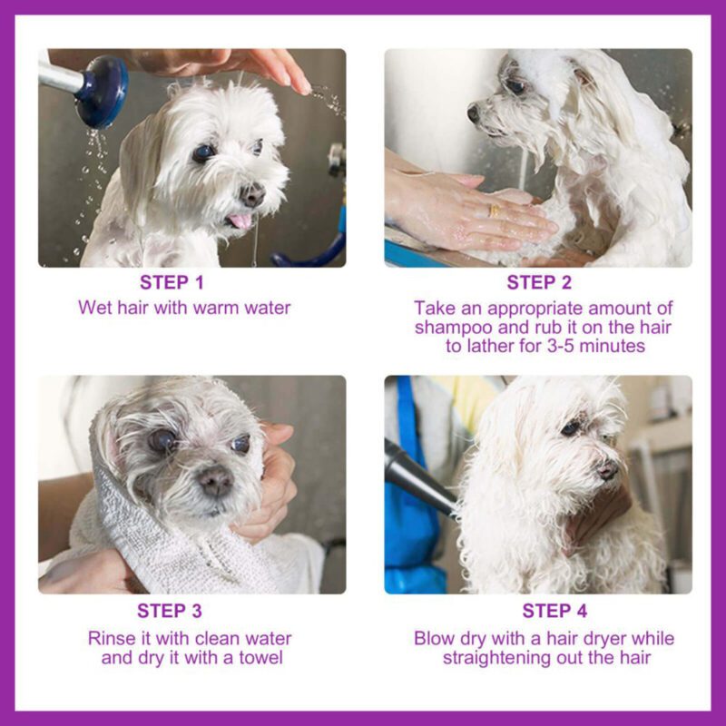 Yegbong Gentle Pet Shampoo - Smooth & Non-Knotting Formula for Baths - Image 6