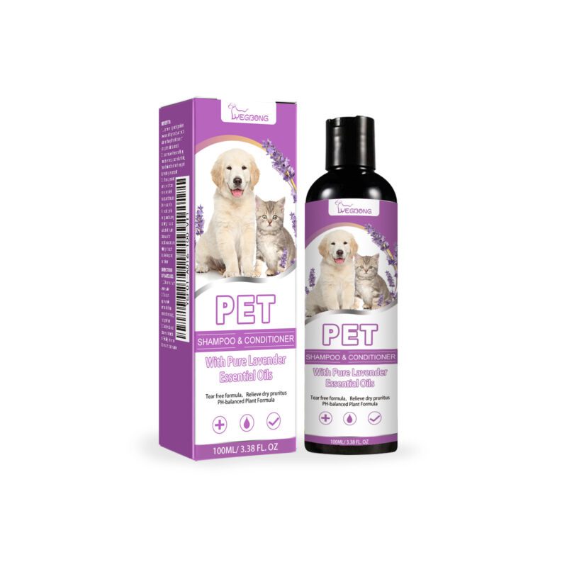Yegbong Gentle Pet Shampoo - Smooth & Non-Knotting Formula for Baths