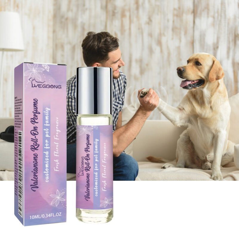 Yegbong Valerianone Calming Pet Roll-On Perfume - Relaxing Fragrance Roller for Dogs and Pets - Image 2