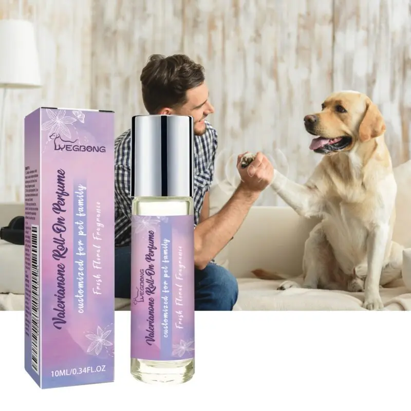 Yegbong Valerianone Calming Pet Roll-On Perfume - Relaxing Fragrance Roller for Dogs and Pets - Image 2