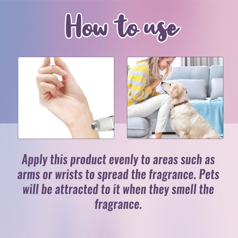 Yegbong Valerianone Calming Pet Roll-On Perfume - Relaxing Fragrance Roller for Dogs and Pets - Image 6