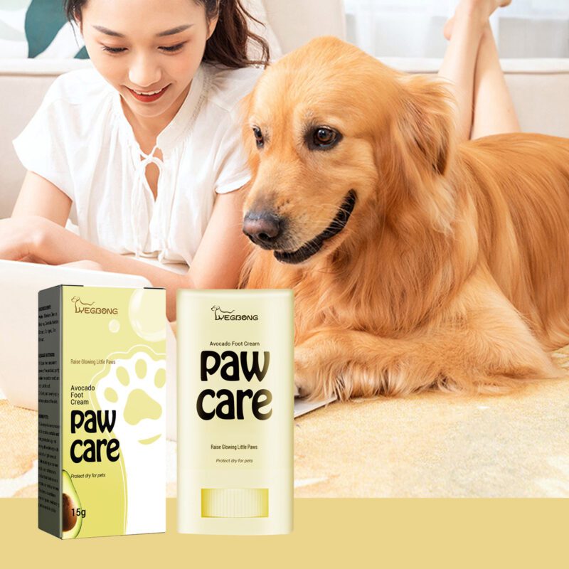 Yegbong Pet Avocado Foot Balm for Cats & Dogs - Moisturizing Paw Care, Anti-Crack Hydration - Image 2