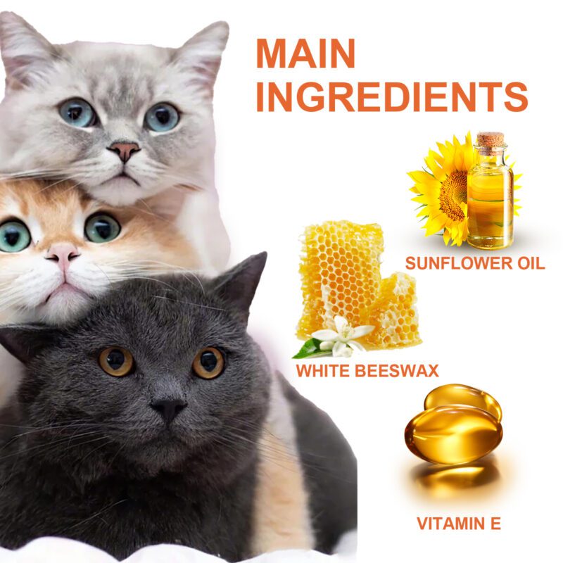 Yegbong Pet Paw Balm for Cats & Dogs - Moisturizing Treatment for Dry Cracked Pads - Image 5