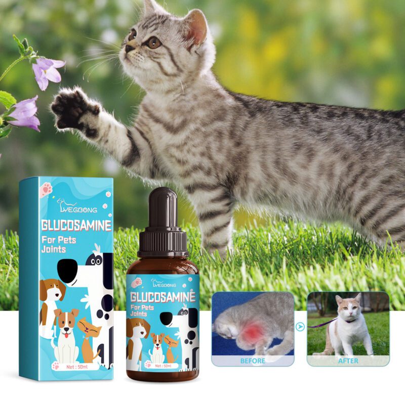 Yegbong Pet Glucosamine Drops for Cats and Dogs - Joint Support - Image 2
