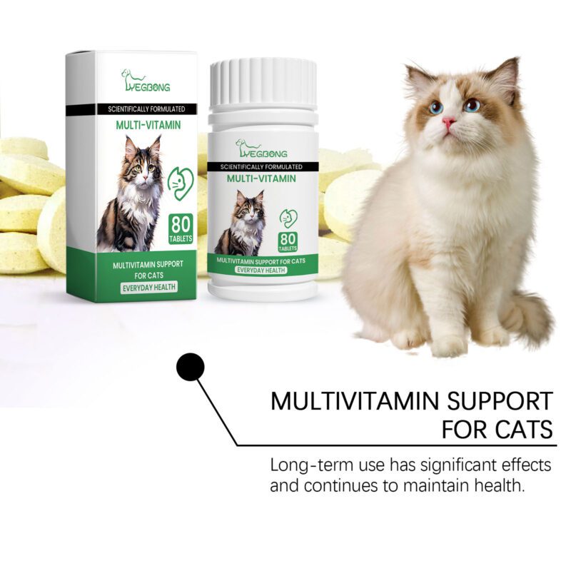 Yegbong Cat Multivitamin Tablets - Complete Vitamin & Nutrient Supplement - Image 4