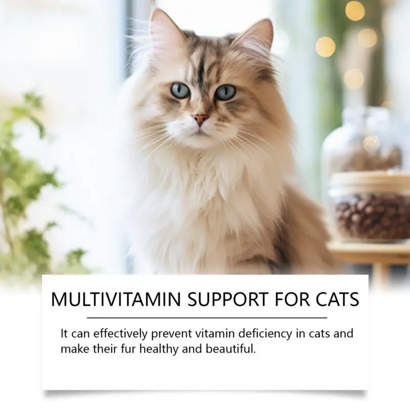 Yegbong Cat Multivitamin Tablets - Complete Vitamin & Nutrient Supplement - Image 3
