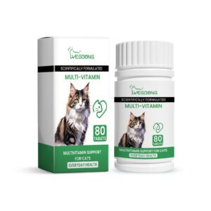 Yegbong Cat Multivitamin Tablets - Complete Vitamin & Nutrient Supplement