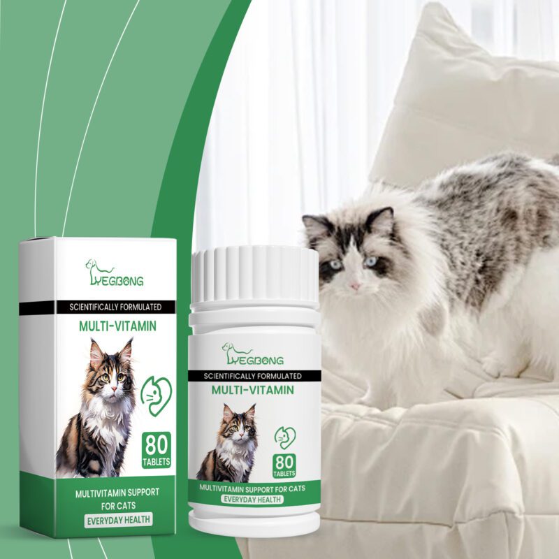 Yegbong Cat Multivitamin Tablets - Complete Vitamin & Nutrient Supplement - Image 2
