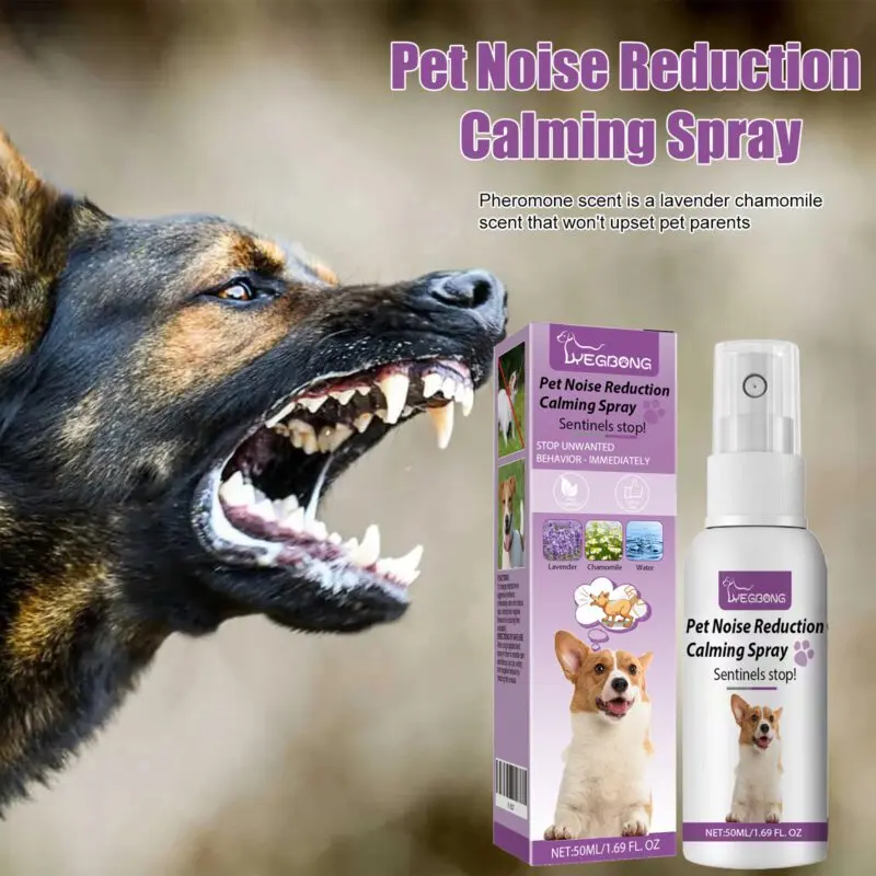 Yegbong Pet Calming Spray - Reduce Stress, Anxiety, Barking - Image 2