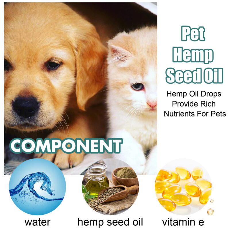 Yegbong Premium Hemp Seed Oil for Cats & Dogs - Calming Wellness Supplement - Image 5
