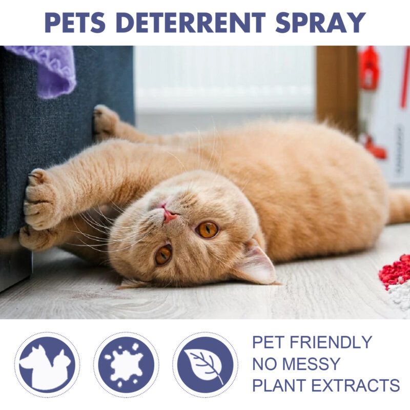 Yegbong Anti-Scratch Spray for Cats & Dogs - Furniture Deterrent to Prevent Scratching - Image 3