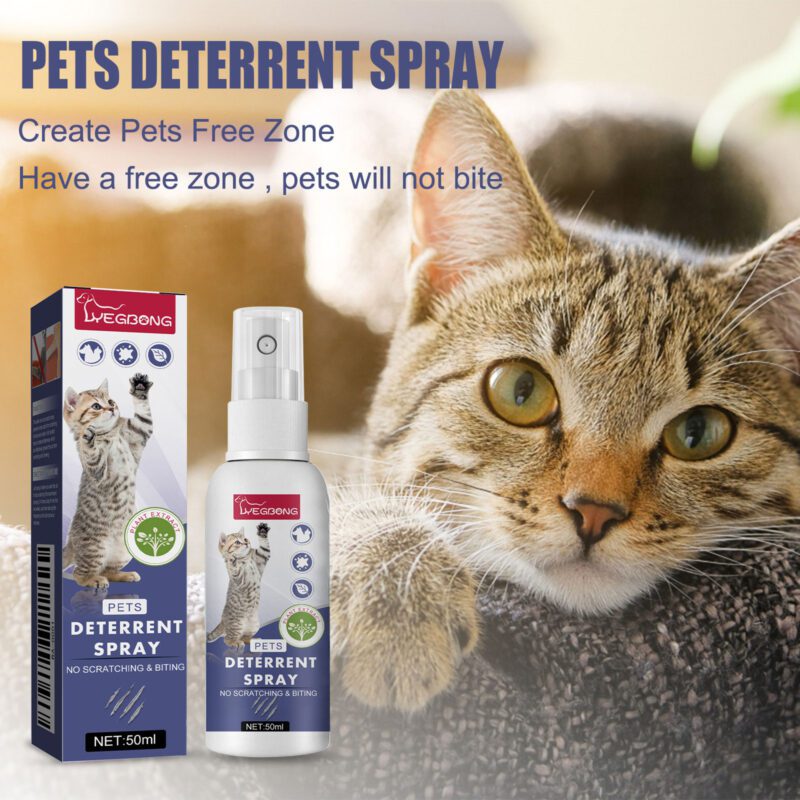 Yegbong Anti-Scratch Spray for Cats & Dogs - Furniture Deterrent to Prevent Scratching - Image 2