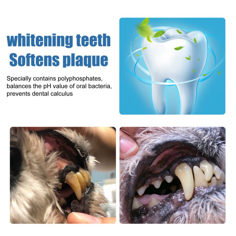 Yegbong Pet Dental Tartar Remover Foam - Teeth and Gum Cleaner for Dogs and Cats - Image 3