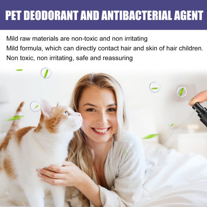 Yegbong Pet Deodorant Spray for Dogs and Cats: Eliminate Urine, Body, Feces Odors - Image 4