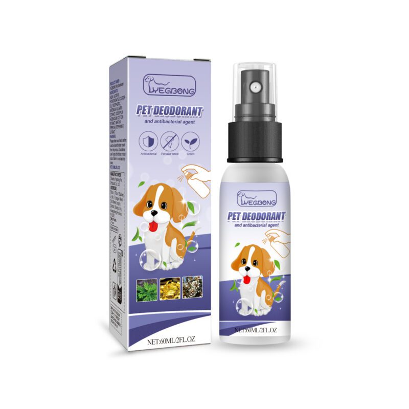 Yegbong Pet Deodorant Spray for Dogs and Cats: Eliminate Urine, Body, Feces Odors