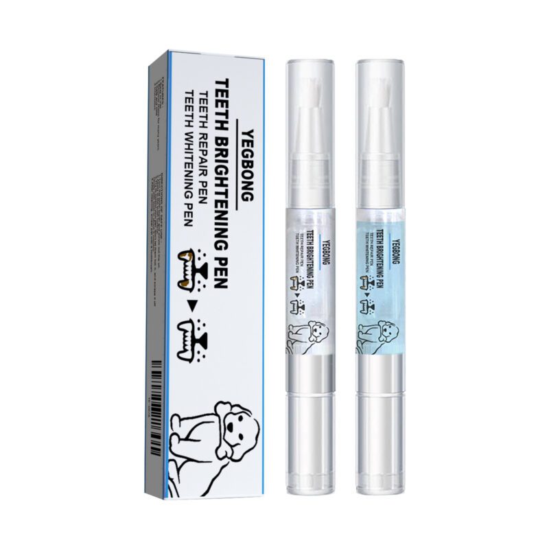 Yegbong Pet Tooth Beauty Pen for Dogs and Cats - Tartar Plaque Removal Dental Tool