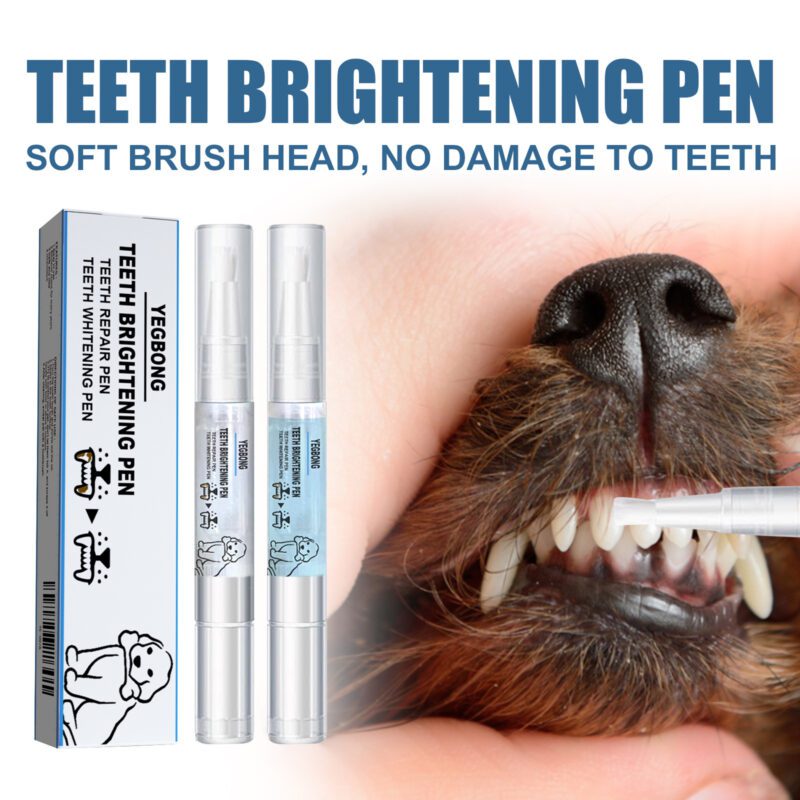 Yegbong Pet Tooth Beauty Pen for Dogs and Cats - Tartar Plaque Removal Dental Tool - Image 2
