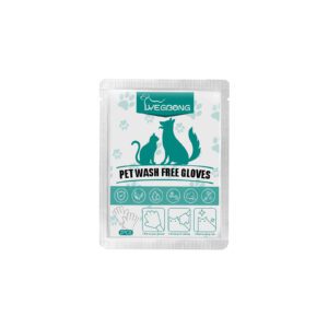 Yegbong Pet Cleaning Gloves for Dogs & Cats - Dry Deodorizing Grooming