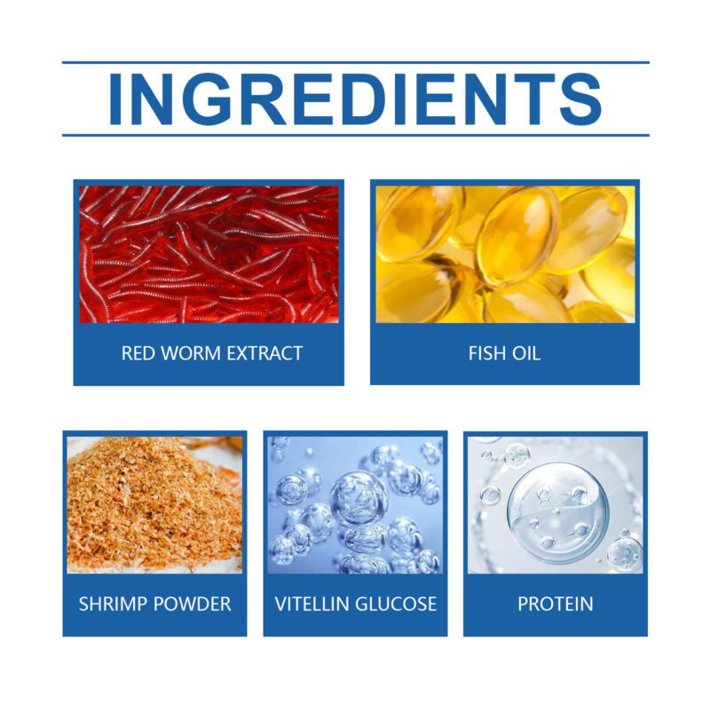 HozoneX Red Worm Bait Attractor - Fishing Lure with Natural Ingredients - Image 5
