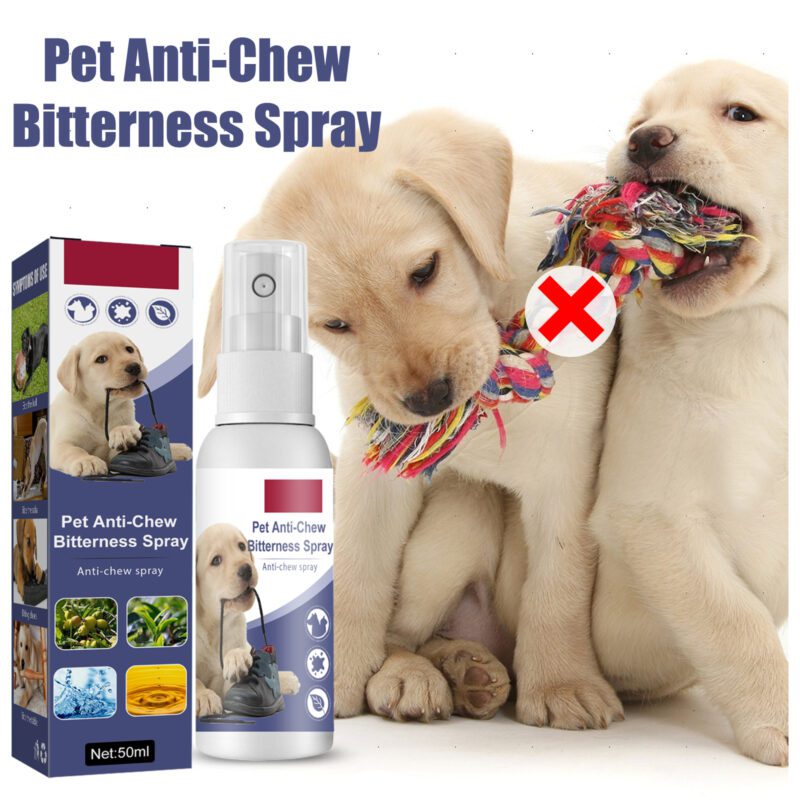 Yegbong Pet Bitter Spray - Stop Dog Chewing and Scratching Deterrent
