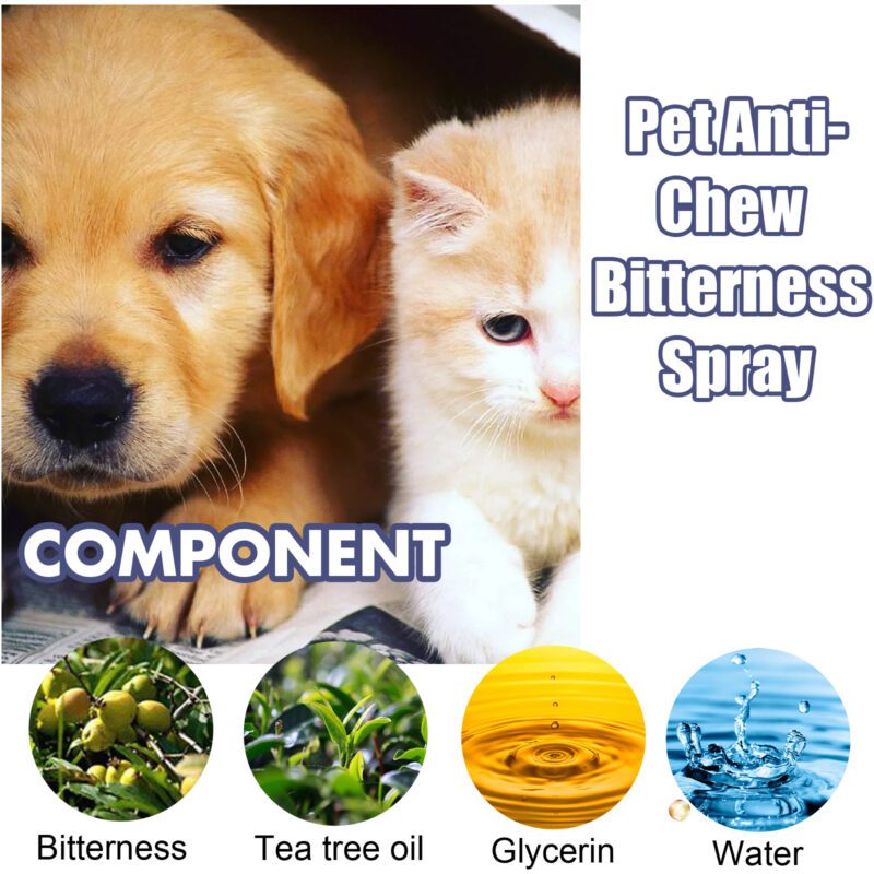 Yegbong Pet Bitter Spray - Stop Dog Chewing and Scratching Deterrent - Image 5