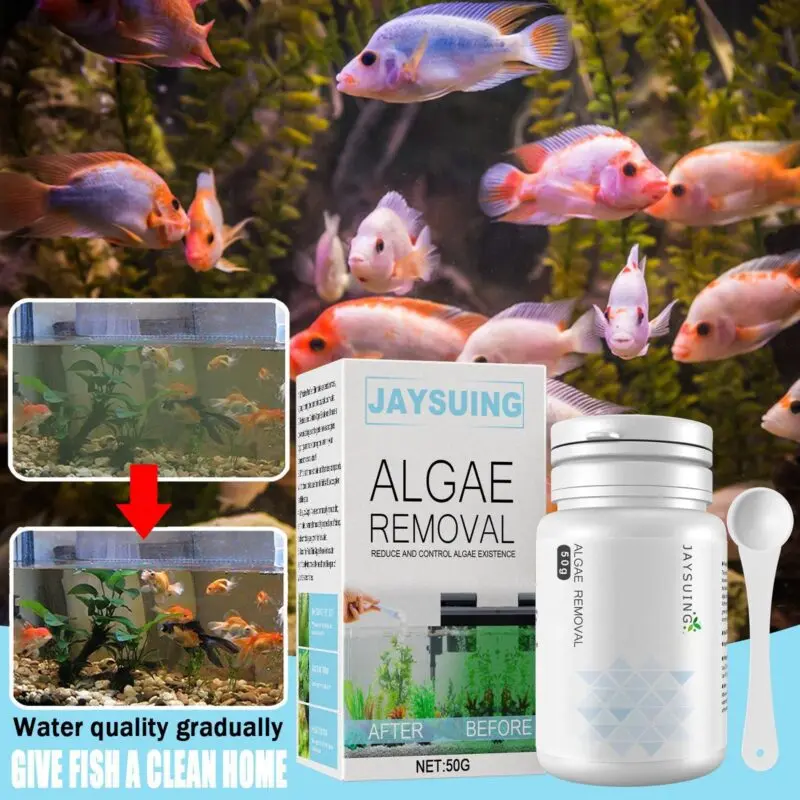 Jaysuing Algae and Moss Remover for Aquariums and Ponds - Image 2
