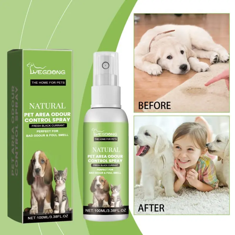 Yegbong Pet Odor Eliminator Spray: Long-Lasting Fresh Scent for Pets - Image 2