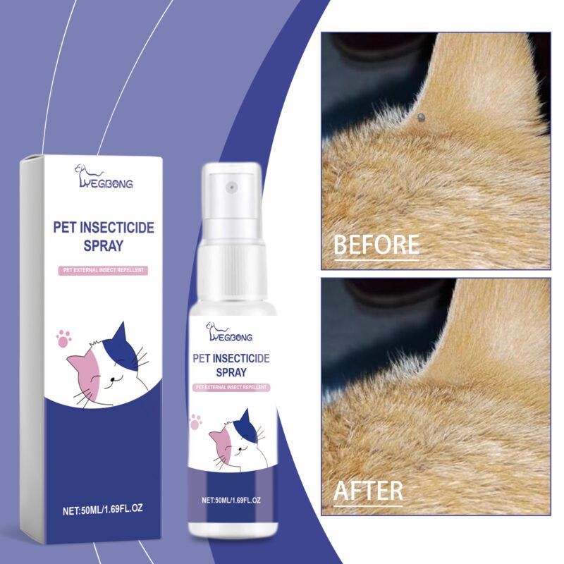 Yegbong Pet Deodorant Spray for Cats and Dogs - Odor Eliminating Spray - Image 2