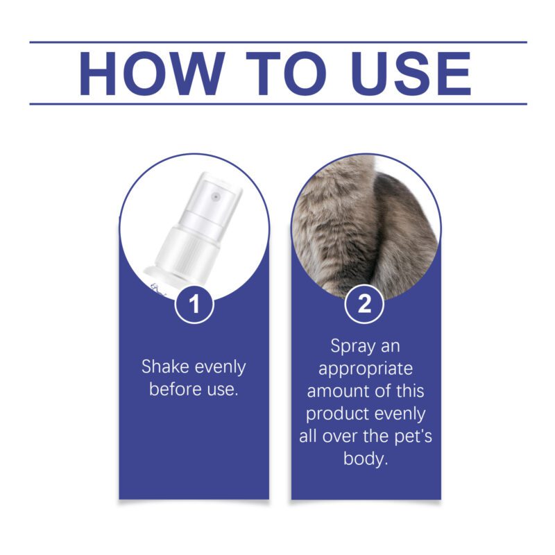 Yegbong Pet Deodorant Spray for Cats and Dogs - Odor Eliminating Spray - Image 6
