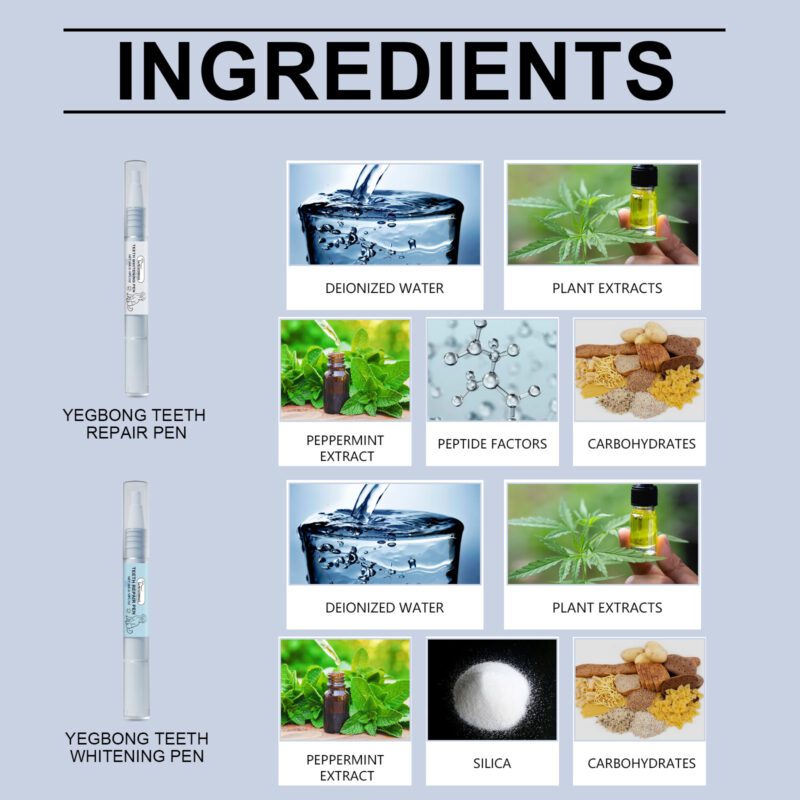 Yegbong Pet Teeth Brightening Pen Set for Dogs & Cats - Tartar and Stain Remover - Image 5