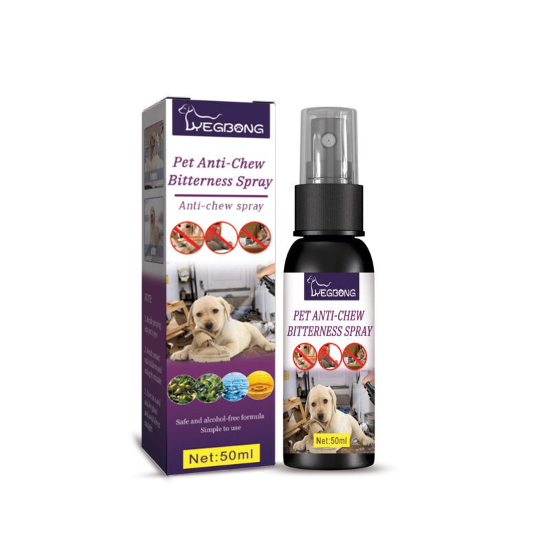 Yegbong Anti-Chewing Bitter Spray for Dogs & Pets - Deter Chewing and Scratching