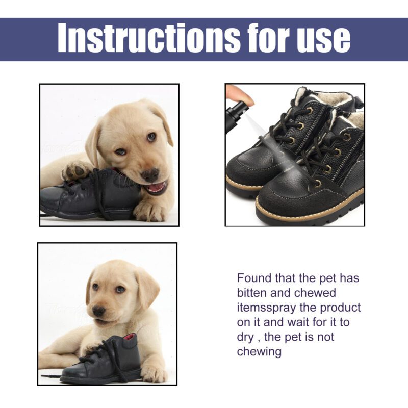 Yegbong Anti-Chewing Bitter Spray for Dogs & Pets - Deter Chewing and Scratching - Image 6