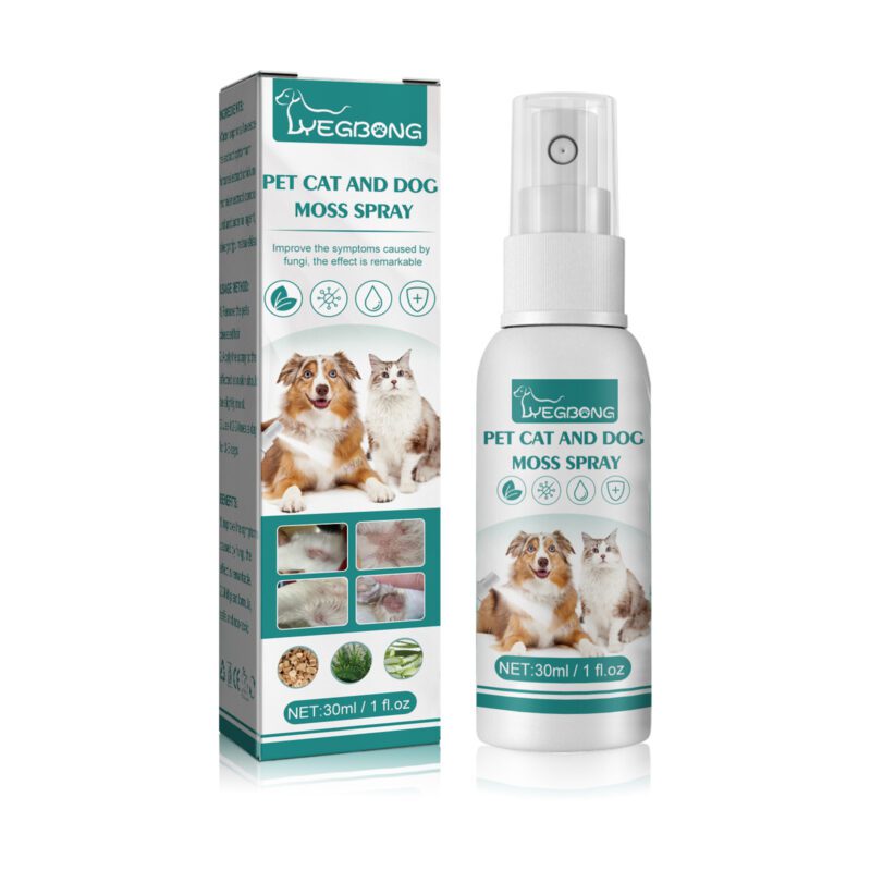 Yegbong Pet Skin Care Spray for Cats & Dogs - Soothe Itchy Skin and Redness