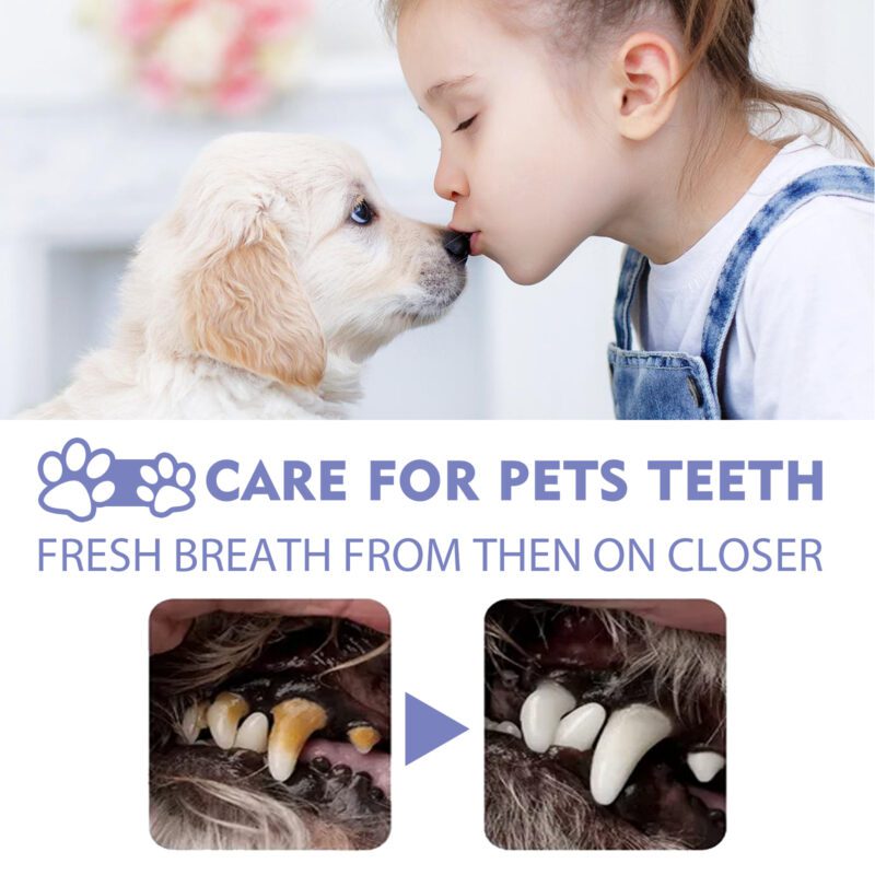 Yegbong Dog & Cat Tooth Cleaning Spray - Oral Care Freshener for Fresh Breath & Odor Control - Image 3