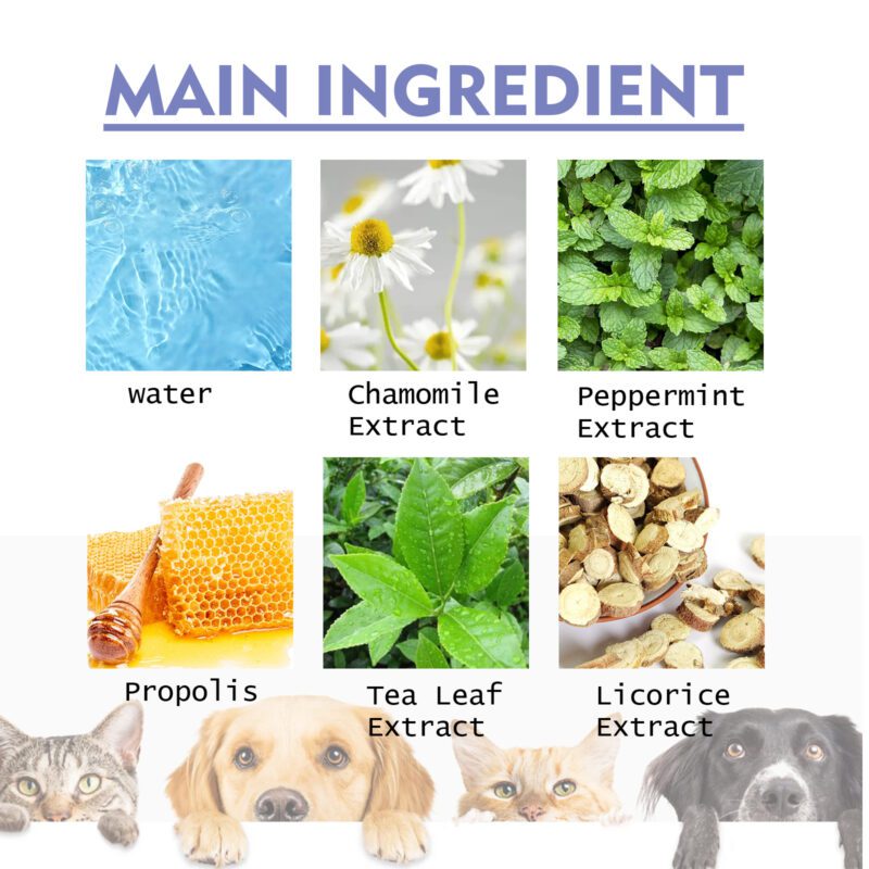 Yegbong Dog & Cat Tooth Cleaning Spray - Oral Care Freshener for Fresh Breath & Odor Control - Image 5