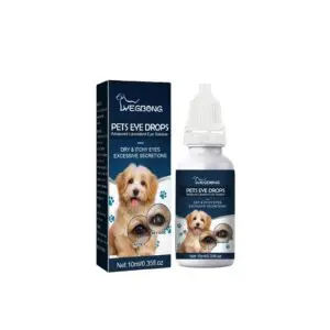 Yegbong Gentle Eye Drops for Cats & Dogs: Tear Stain Remover & Itchy Eye Relief