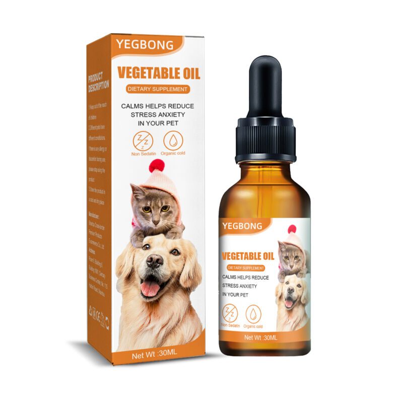 Yegbong Pet Calming Essential Oil Blend for Cats and Dogs - Bitter Orange and Mint