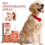 Yegbong Pet Deodorant Spray for Cats and Dogs: Long-Lasting Fragrance & Odor Eliminator