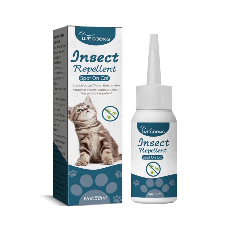Yegbong Pet Flea & Tick Defense Drops - Natural Topical Treatment for Cats & Dogs - Image 2
