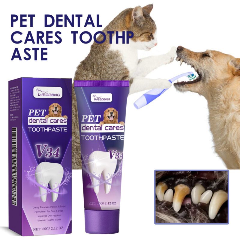 Yegbong Pet V34 Toothpaste for Bad Breath, Tartar Control & Gum Care - Image 2